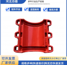 鋼管道搶修卡子鐵管堵漏哈夫節(jié)PE管抱箍管道補(bǔ)漏